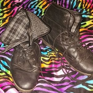 Rock & Candy combat boots
